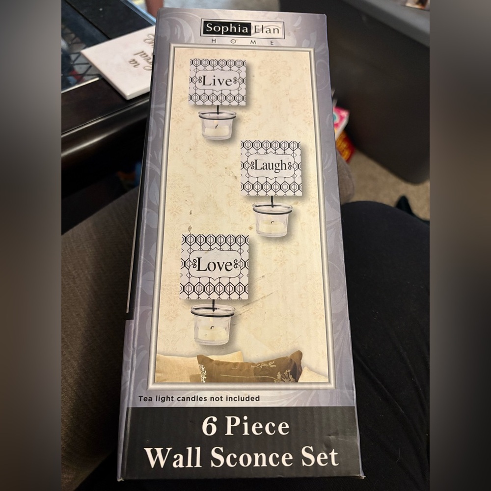Sophia Elan Home 6 Piece Wall Sconce Set
